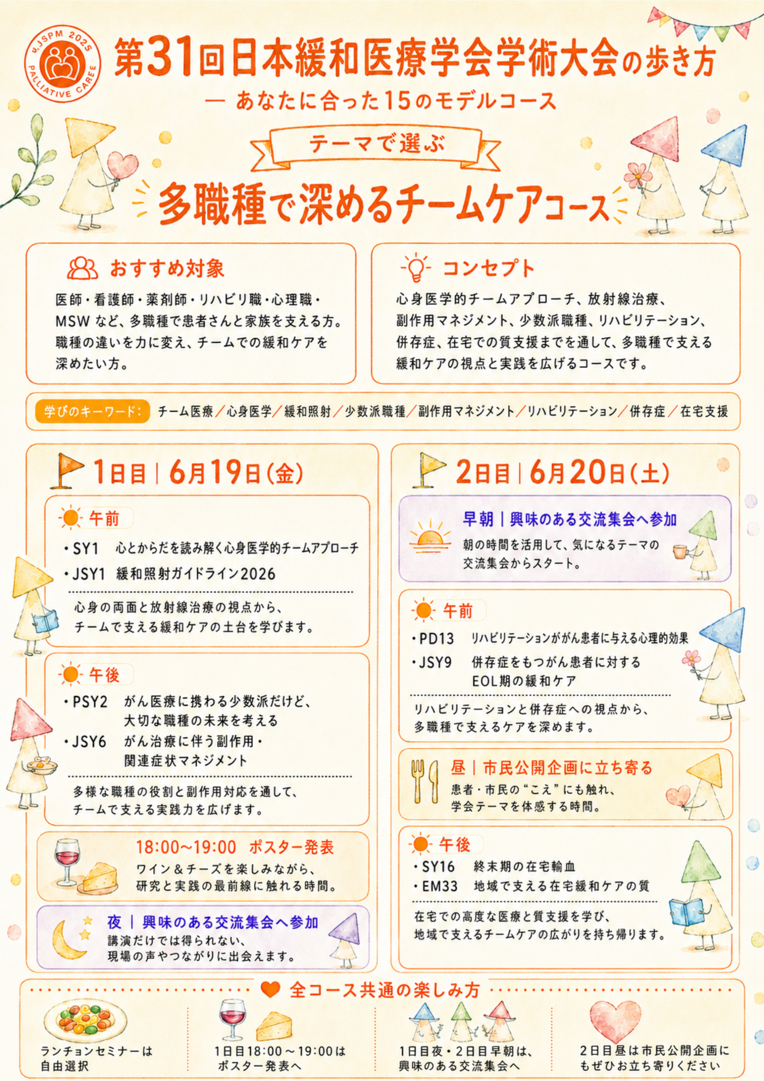 JSPM2026 多職種で深めるチームケアコース